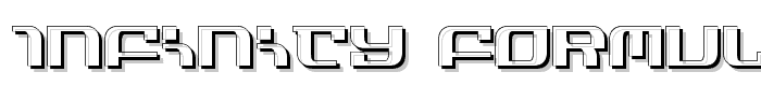 Infinity Formula Shadow font